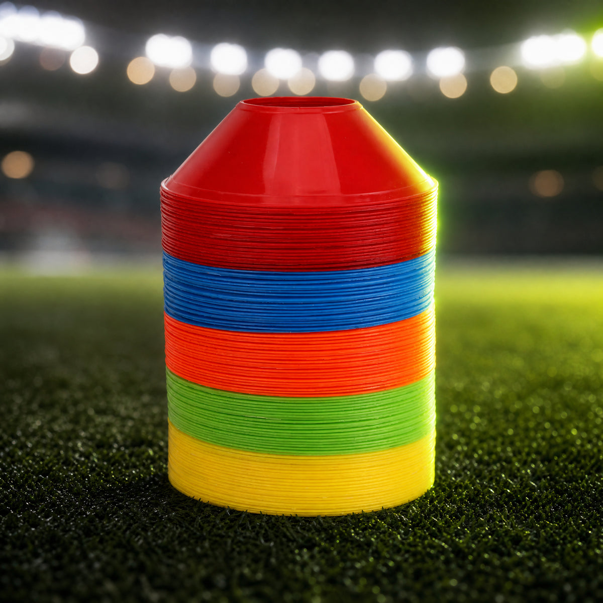 Flexible Soccer Cones β Eleven Squad professional product photo