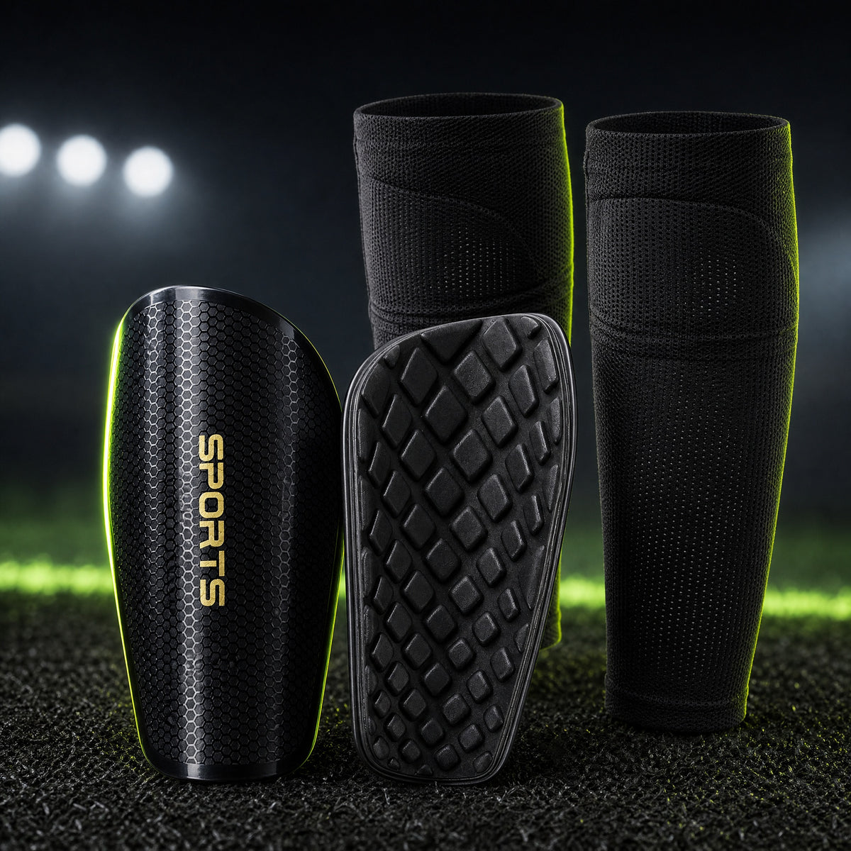 Professional Soccer Shin Guards — Eleven Squad professional product photo