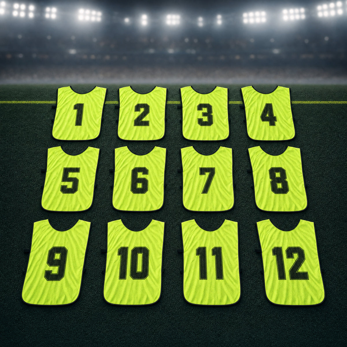 Soccer Training Bibs Set — Eleven Squad professional product photo