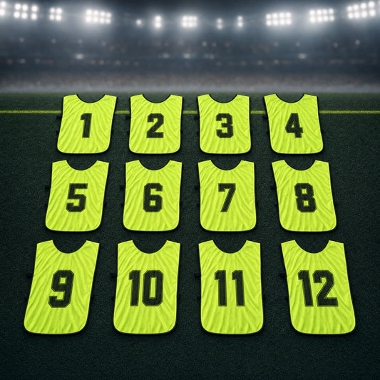 Soccer Training Bibs Set — Eleven Squad professional product photo