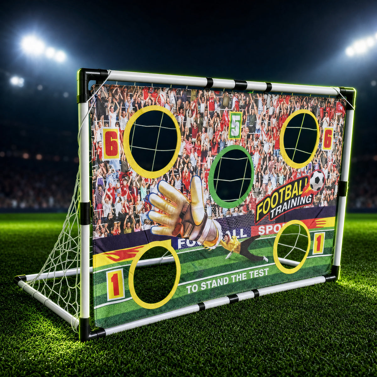 Soccer Goal With Scoreboard — Eleven Squad professional product photo