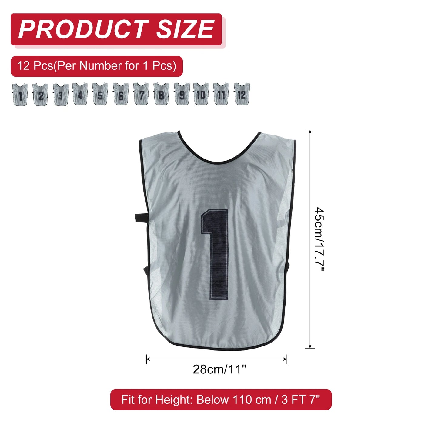 Soccer Training Bibs Set