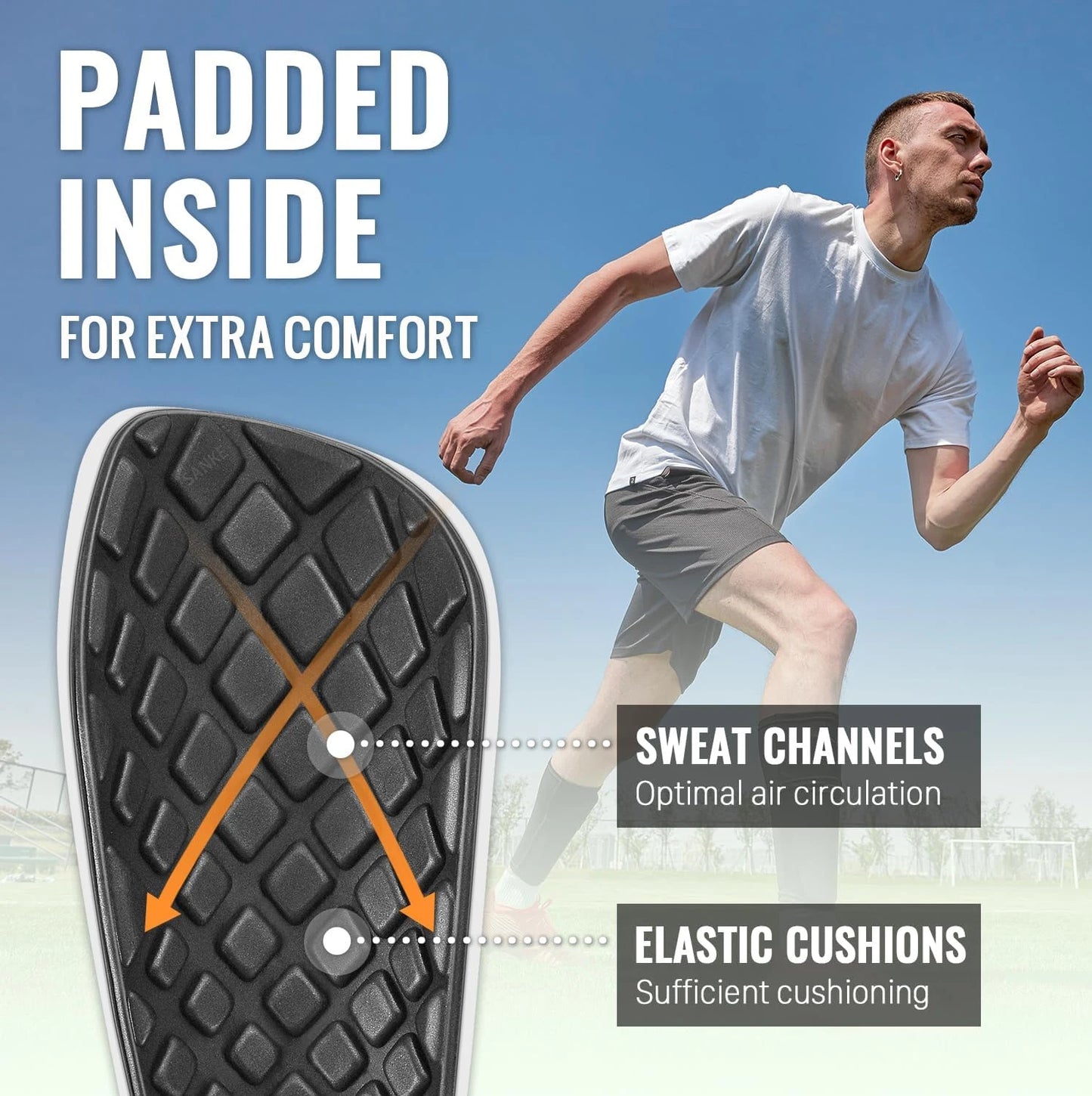 Professional Soccer Shin Guards