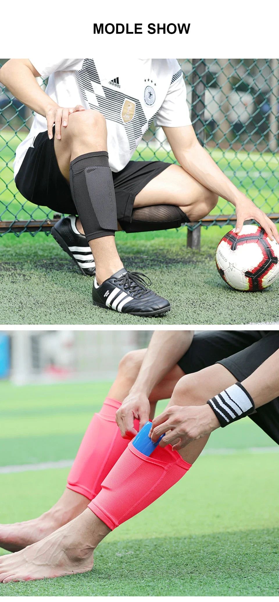 Lightweight Soccer Shin Guards
