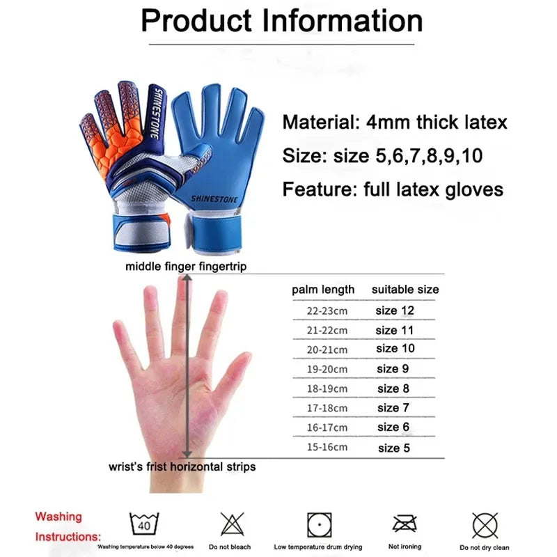 Professional Soccer Goalie Gloves