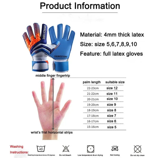 Professional Soccer Goalie Gloves