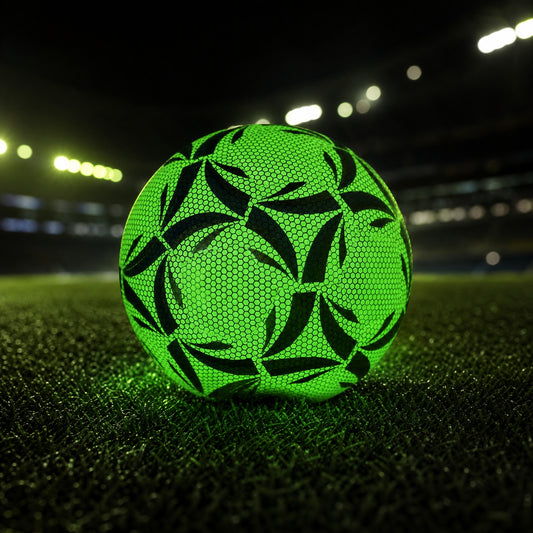 Glow In Dark Soccer Ball — Eleven Squad professional product photo