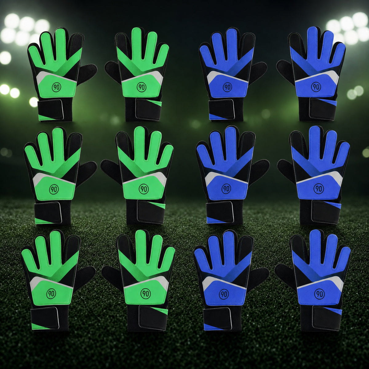Kids Goalkeeper Gloves — Eleven Squad professional product photo